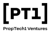 Logo PROPTECH1 VENTURES